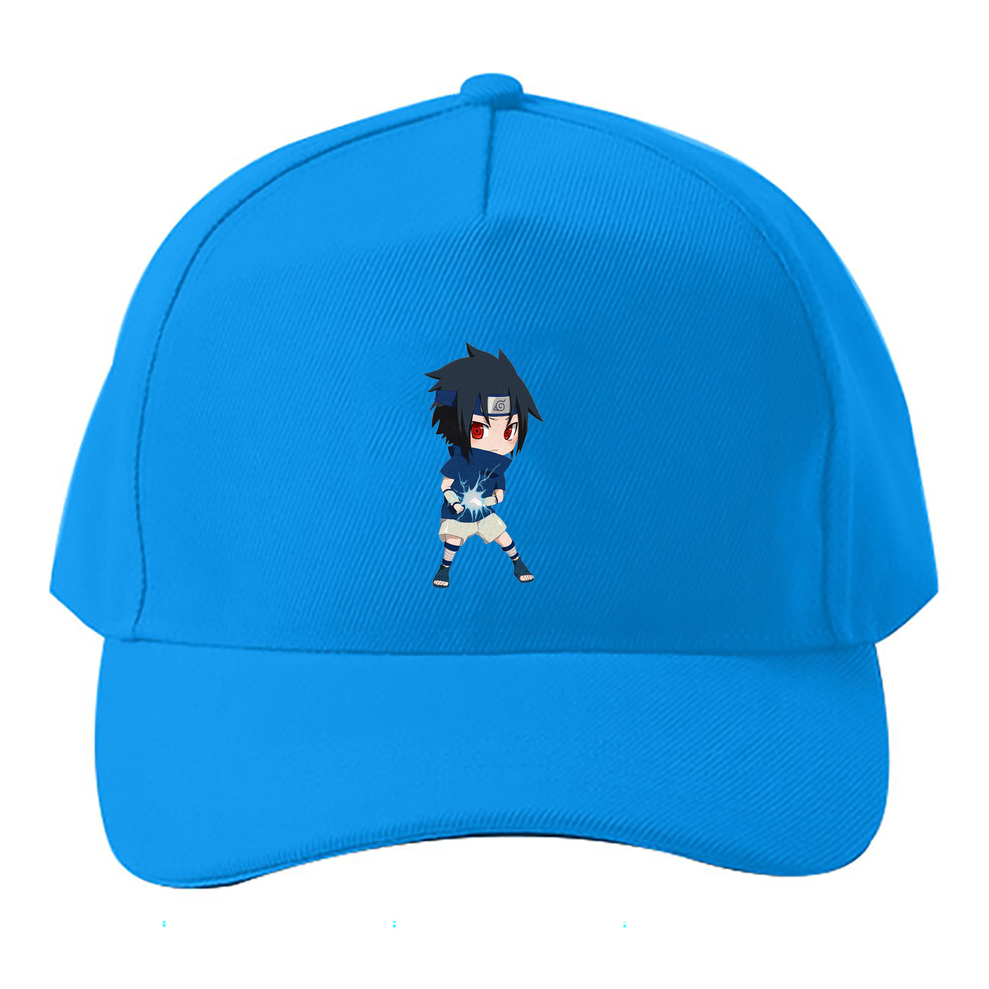 （画像用） NARUTO -ナルト- うちは サスケ Uchiha Sasuke ベースボールキャップ 綿100％ 男女兼用 帽子 スポーツ